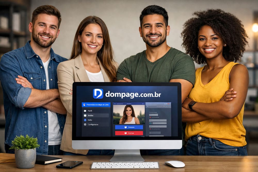 Benefícios da dompage - Interface moderna e fácil de usar